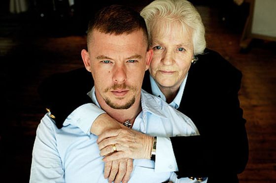 McQueen and his mother, Joyce.