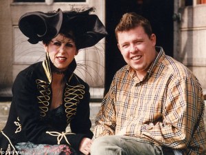 McQueen and his mentor Isabella Blow